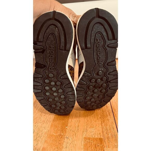 Reebok Classic Leather Big Kid Cheetah Print Sneakers Size 4 - Picture 9 of 11